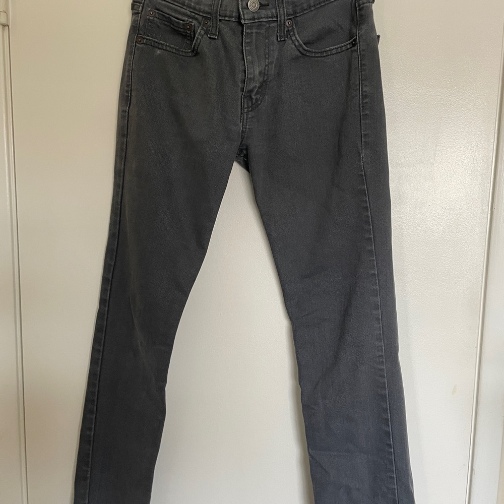 Levi's 511 Men's Charcoal Straight Jeans 28x30
